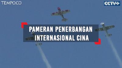 1.000 Pesawat Tampil di Pameran Penerbangan Internasional Cina