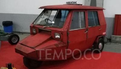Minicar 'Helicak', Angkutan Umum Favorit di Jakarta Tempo Doeloe
