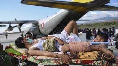 Korban Jiwa Gempa dan Tsunami Palu Nyaris 1000 Orang