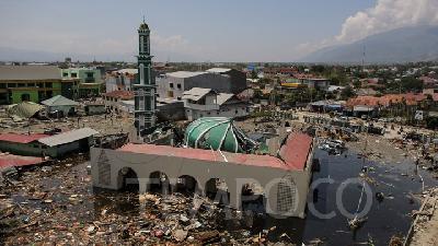 BNPB: Korban Gempa Palu dan Donggala Bertambah Jadi 1.234 Orang