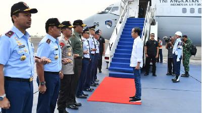 Jokowi Kembali Kunjungi Lokasi Bencana Gempa dan Tsunami Palu