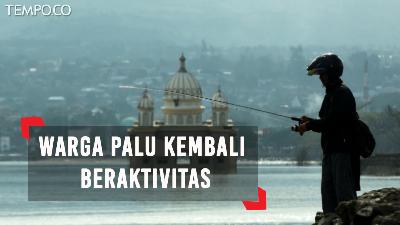 Warga Palu Mulai Kembali Beraktivitas