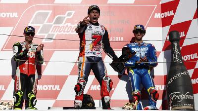 MotoGP Jepang, Marc Marquez Keluar Sebagai Juara