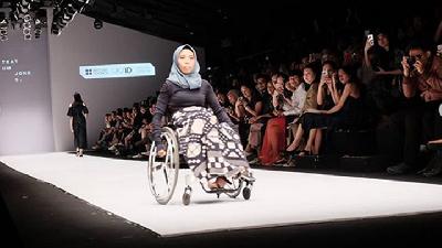 British Council Ajak Difabel Jadi Model di Jakarta Fashion Week