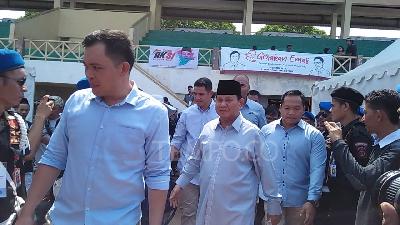 Ditanya Survei, Prabowo: Denny JA itu apa? Tuhan Bidang Polling?