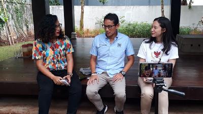 Survei Alvara: Soal Kreativitas, Sandiaga Uno Ungguli Jokowi