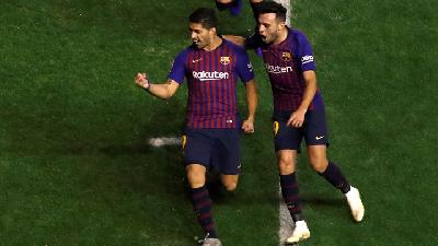 Barcelona Menang Tipis Atas Rayo Vallecano 3-2