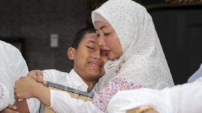 Jenazah Dodi Junaidi Korban Lion Air JT 610 Dijemput Keluarga