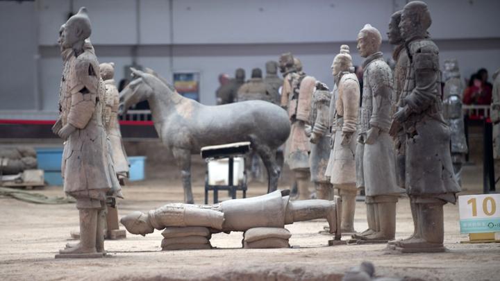 Tourist Damages 2,000-Year-Old Terracotta Warrior in China