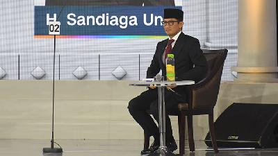 Debat Cawapres, Sandiaga Uno Janji Angkat Industri Kreatif