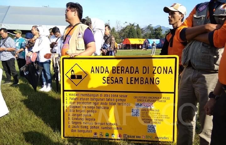 BMKG Clarifies Major Earthquake Threat from Lembang Fault