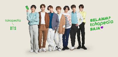 Tokopedia Appoints BTS as Brand Ambassador