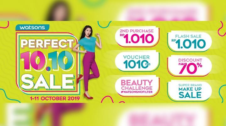 Watsons Gelar Perfect 10.10 Sale