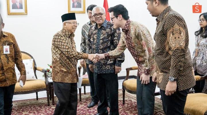 Shopee Pertegas Komitmen Memajukan UMKM di Hadapan Wapres