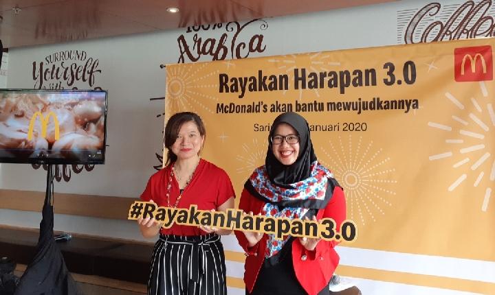 McDonald's Indonesia Kembali Hadirkan Program #RayakanHarapan3