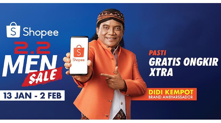 Shopee Hadirkan Kembali 2.2 Men Sale