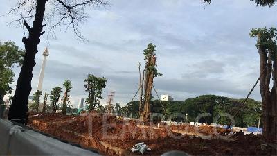 Jakarta Replants 300 Trees in Monas Revitalization Project Site
