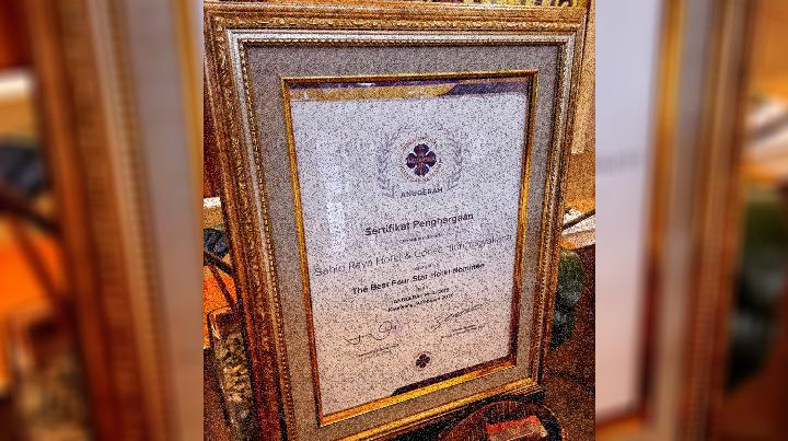 Sahid Raya Yogyakarta Raih Nominasi Anugerah PHRI 2019