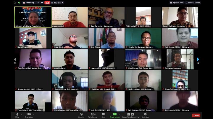 Infradigital Foundation Resmikan Cyber Security Training bagi Siswa SMK