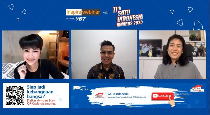 SATU Indonesia Awards 2020 Hadirkan Webinar Cara Mudah Hidup Sehat