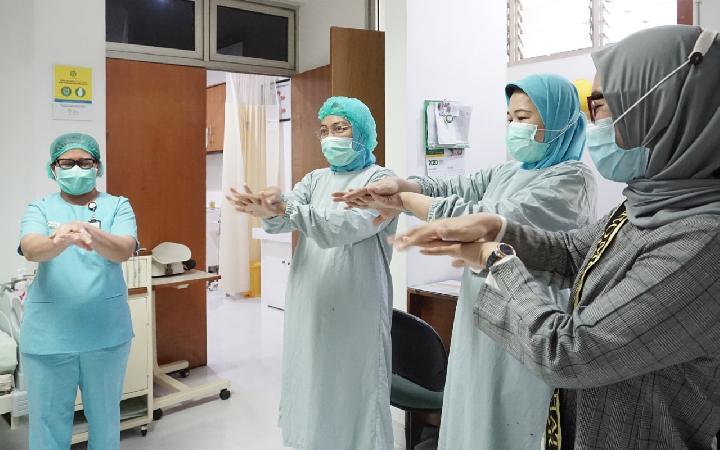 RS Azra Gelar Edukasi Cuci Tangan