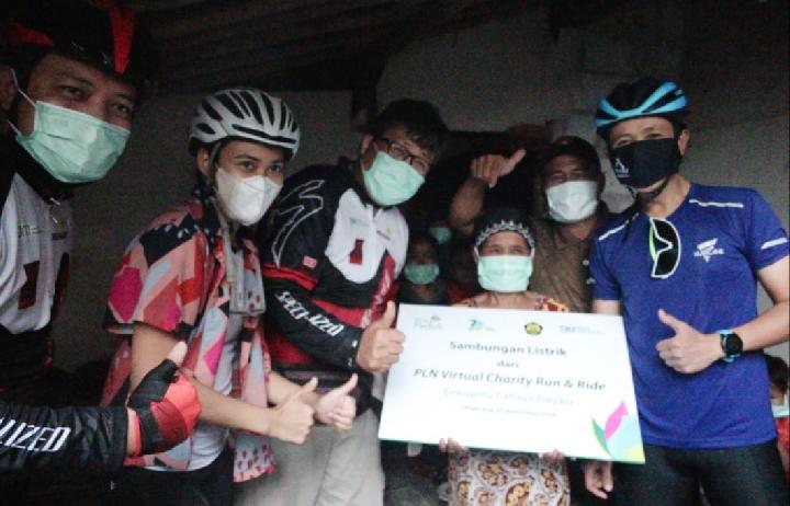 PLN Virtual Charity Run and Ride Kumpulkan Donasi Rp 6,16 Miliar