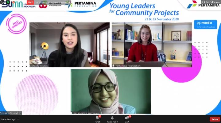Pertamina Foundation Hadirkan Maudy Ayunda di Webinar PFMuda