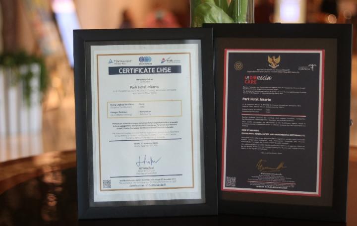 Park Hotel Cawang Raih Sertifikasi CHSE