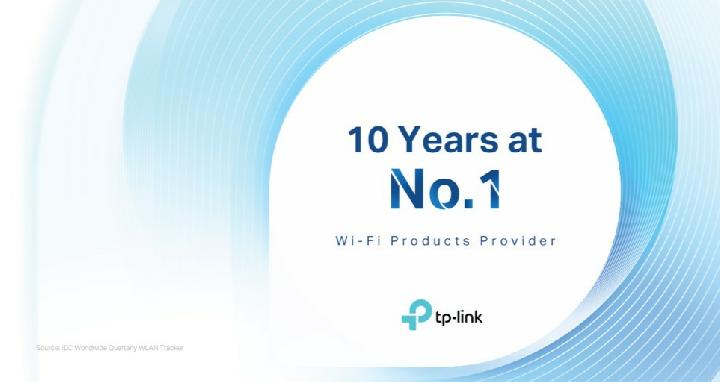 TP-Link Dinobatkan sebagai Penyedia Produk Wi-Fi No1 Dunia