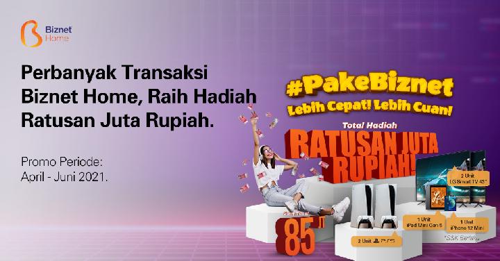 Inilah Pemenang promo #PakeBiznet Lebih Cepat! Lebih Cuan!