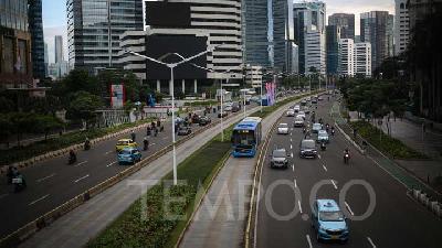 Vehicle Traffic in Jakarta Drops 22 Percent; Metro Jaya Police Explain Why 