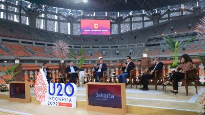 Jakarta Governor Speaks about Achieving Net-Zero Emissions in Urban 20 Dialogue 