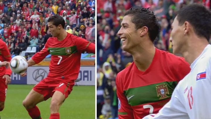 Ronaldo menyumbang satu gol ketika Portugal mengalahkan Korea Utara 7-0 di babak penyisihan grup dalam Piala Dunia Afrika 2010. Dalam Piala Dunia tersebut, Ronaldo tampil dalam 4 pertandingan dan mencetak satu gol. FIFA