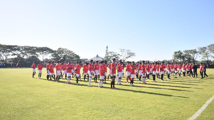 Suasana seleksi pemain timnas U-17 untuk Piala Dunia U-17 2023 di Kota Makassar pada Ahad, 30 Juli 2023. Doc. PSSI.