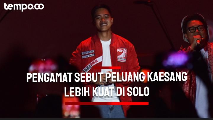 Pengamat Sebut Peluang Kaesang Maju Pilkada Lebih Kuat di Solo Ketimbang di Jakarta