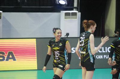 Pemain Jakarta Elektrik PLN, Yolla Yuliana. (Proliga)