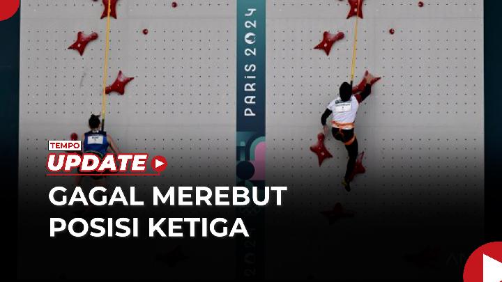 Atlet Panjat Tebing Putri Indonesia Gagal Dapat Perunggu di Olimpiade Paris, Kalah dari Polandia