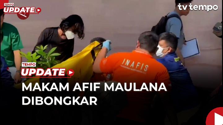 Proses Ekshumasi Afif Maulana Dimulai, Lima Dokter Forensik Dikerahkan