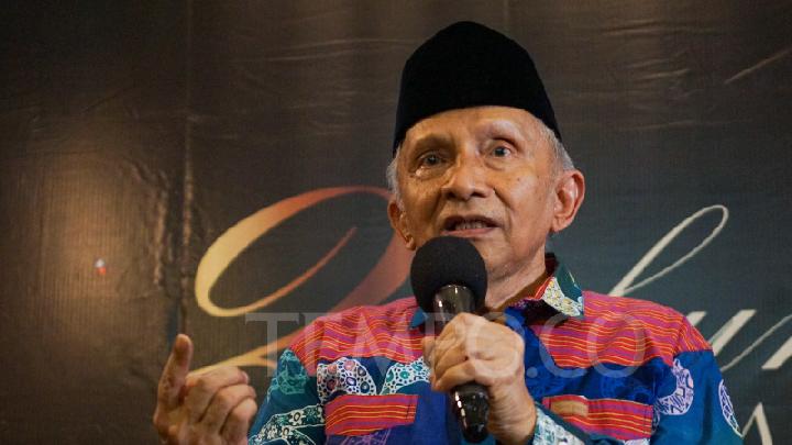 Partai Ummat Protes Video Amien Rais soal Prabowo-Teddy Raib