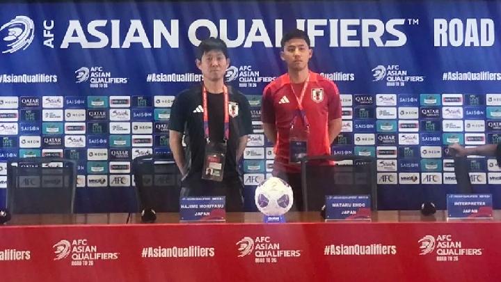 Japan vs Indonesia: Hajime Moriyasu Reminds Players to Focus on Scoring Goals