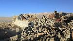 Damaged houses are pictured after an earthquake at a village in Shigatse, Tibet Autonomous Region, China January 7, 2025. Xinhua via REUTERS