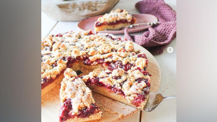 Resep Streusel Blueberry Cake, Paduan Asam Buah dan Aroma Mentega