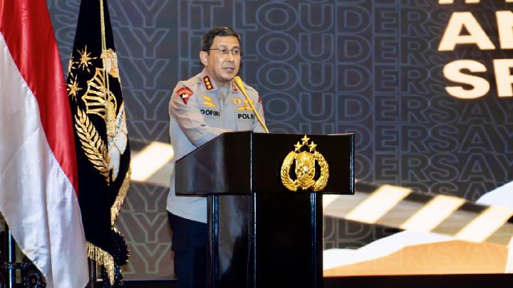 Wakil Kepala Kepolisian Republik Indonesia, Komisaris Jenderal Polisi Ahmad Dofiri dalam acara kick-off meeting 