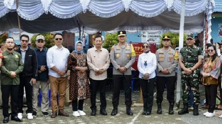 Penjabat Bupati Barito Utara Pastikan Proses Pemungutan Suara Ulang Berjalan Lancar