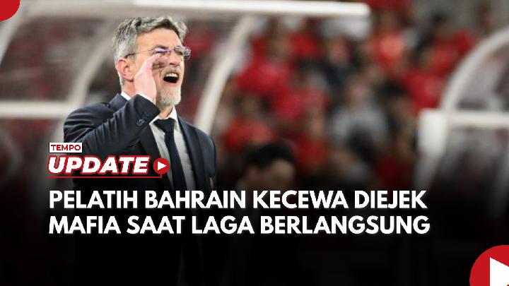 Kalah 1-0, Pelatih Bahrain Kecewa Diejek Mafia oleh Suporter Timnas Indonesia