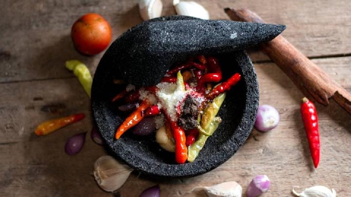 Ilustrasi sambal terasi. Shutterstock