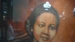 Photo of national hero RA Kartini at the Kartini Museum, Rembang, Central Java, April 21, 2025. The Kartini Museum in Rembang stores a collection of the hero's personal belongings, such as a bed, personal bathtub, herbal medicine stand, dining table, sewing machine, mortar, makeup mirror and a table for taking care of babies. A room displays a number of her works, including the book 