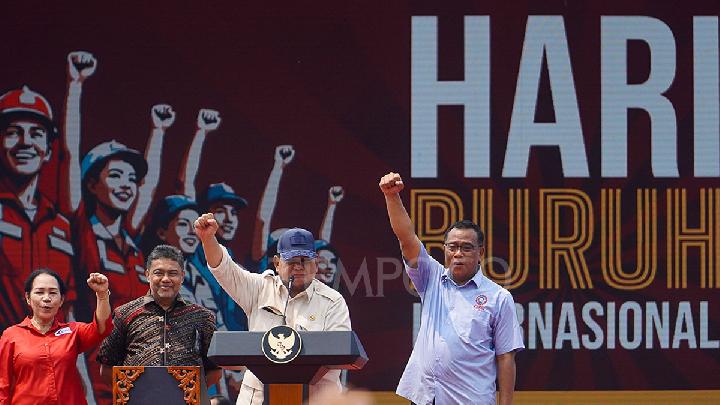 Jakarta May Day: Prabowo Pledges Task Force to Tackle Layoffs