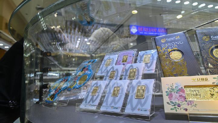 Gold Prices from UBS and Galeri24 at Pegadaian Drop Up to Rp26,000 per Gram