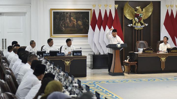 Prabowo Discusses Huayou EV Battery Partnership in Meeting with Ministers